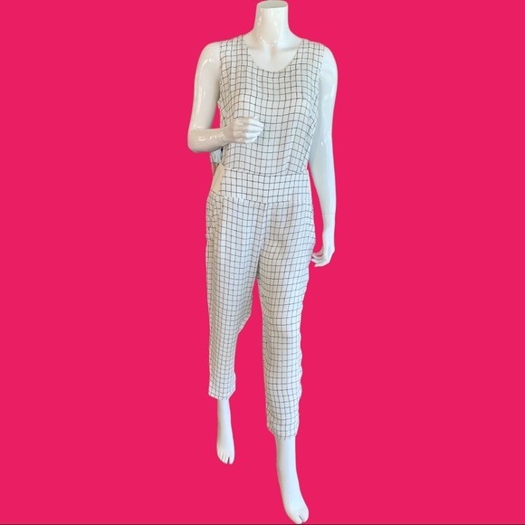 THE ARK 3 PIECE BLACK & WHITE PANTS ENSEMBLE - Picture 5 of 16